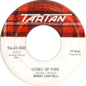 Bobby curtola kisses of fire tartan b x