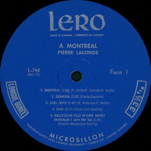 Lalonde pierre %c3%a0 montr%c3%a9al 1967 disque face 1a