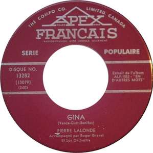 Pierre lalonde gina apex francais aii