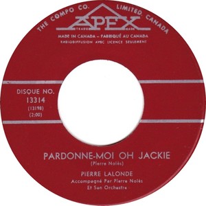 Pierre lalonde pardonnemoi oh jackie apex b v