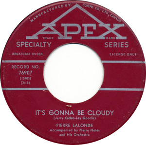 Pierre lalonde its gonna be cloudy apexb ix