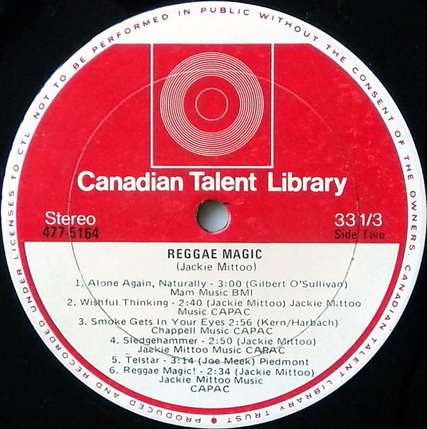 Mittoo, Jackie - Reggae Magic