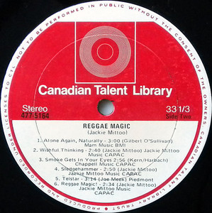 Mittoo  jackie   reggae magic labels %282%29