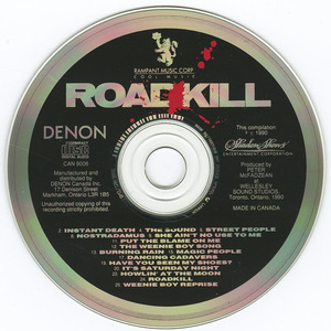 Cd soundtrack roadkill cd