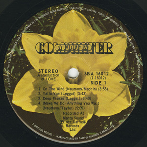 A foot in coldwater   st label 01