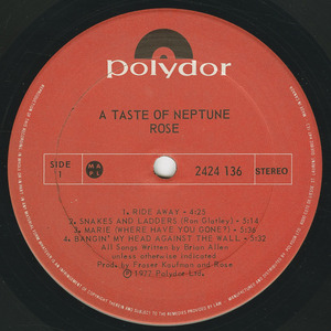 Rose   a taste of neptune label 01