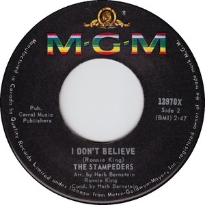Stampeders i dont believe mgm b