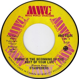 Stampeders today is the beginning of the rest of your life mwc b x