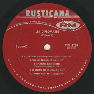 Les diplomates   vol 1 label 02
