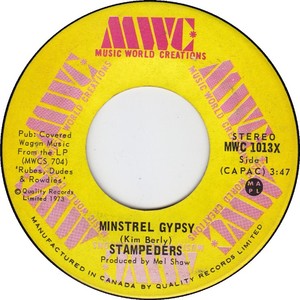 Stampeders minstrel gypsy mwc a