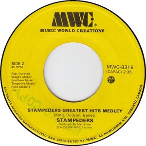 Stampeders stampeders greatest hits medley mwc b x iv