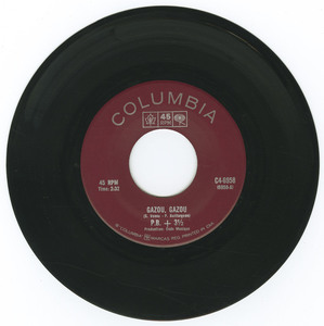 45 pb 3.5   gazou gazou bw le sablier vinyl 01