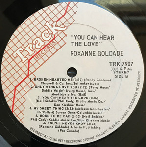 Goldade  roxanne   you can hear the love %281%29