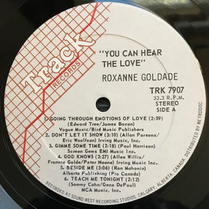 Goldade  roxanne   you can hear the love %282%29