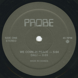 Probe   we come in peace label 01