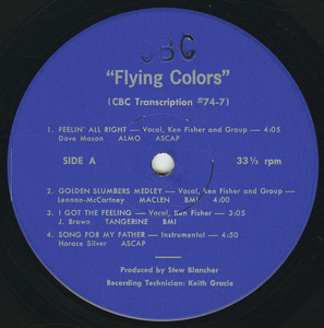Flying colors label 01