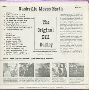 Bill dudley   nashville moves north back
