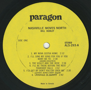Bill dudley   nashville moves north label 01