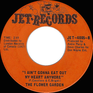 Flower garden   i ain't gonna eat my heart anymore bw understanding %281%29