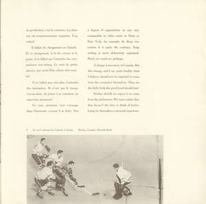 Va 12 chansons canadiennes festival radio canada  1957 booklet page 10
