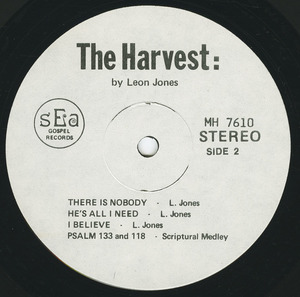 Leon jones   the harvest label 02