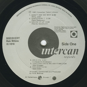 Rick wilkins   discovery label 01