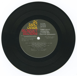 45 tommy banks orchestra   canadian hits vinyl 02