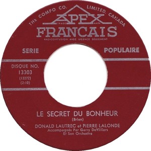 Pierre lalonde donald lautrec le secret du bonheur apex francais b iv