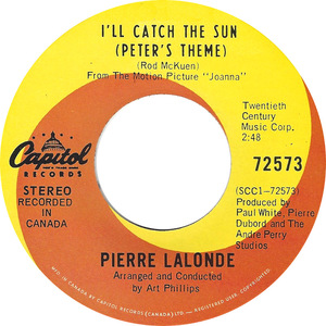 Pierre lalonde put your head on my shoulder capitol a