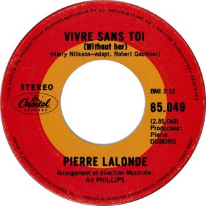 Pierre lalonde vivre sans toi capitol biii