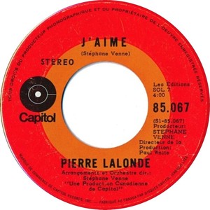 Pierre lalonde jaime capitol biii