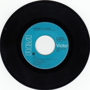 Lalonde pierre amoureux 1973 face b