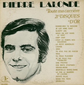 Lalonde pierre 21 disques d'or 1973 couverture