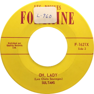 Sultans oh lady les disques fontaine b