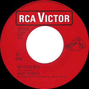 Shannon  marti   there's lovin' to do bw on your way %28picture sleeve%29 %281%29