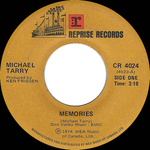 Tarry  michael %28michael mcdermott%29   memories bw grow back the roots %281%29