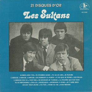 Les sultans   21 disques d'or front