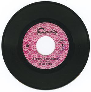 45 clint ryan   it hurts to be lonely vinyl 01