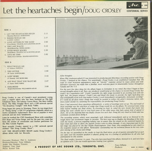 Doug crosley   let the heartache begin back