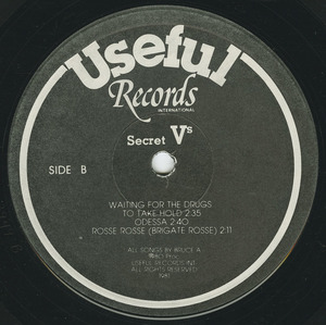 Secret v's   no life like it %28ep%29 label 02