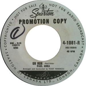 Paul anka id never find another you sparton