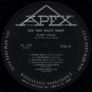 Messer  don   his islanders   gaby haas and his barndance gang %e2%80%93 old time waltz night %281%29