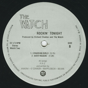 Watch   rockin' tonight label 02