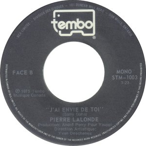 Pierre lalonde jai envie de toi stereo 1975 bii