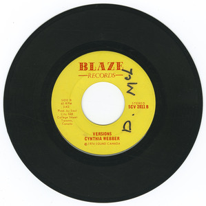 45 cynthia webber   touch a hand bw version vinyl 02