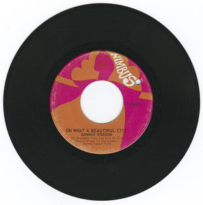 45 bonnie dobson   oh what a beautiful city vinyl 01