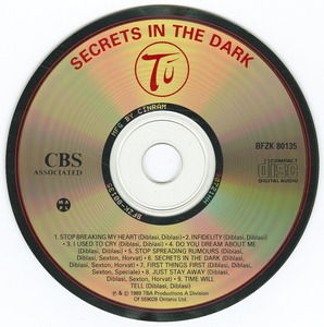 Cd t%c3%ba   secrets in the dark cd