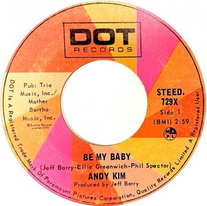 Andy kim be my baby 1970 25 ai