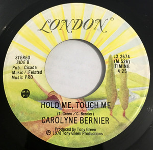 Bernier  caroline   whatcha gonna do bw hold me  touch me %282%29