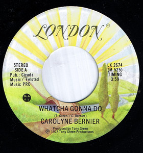 Bernier  caroline   whatcha gonna do bw hold me  touch me %281%29